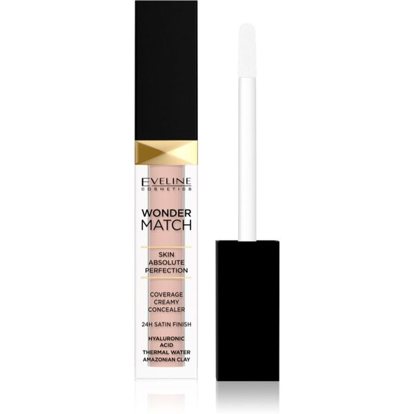 Eveline Cosmetics Eveline Cosmetics Wonder Match кремообразен покривен коректор 24 часа цвят 20 Peach 7 мл.