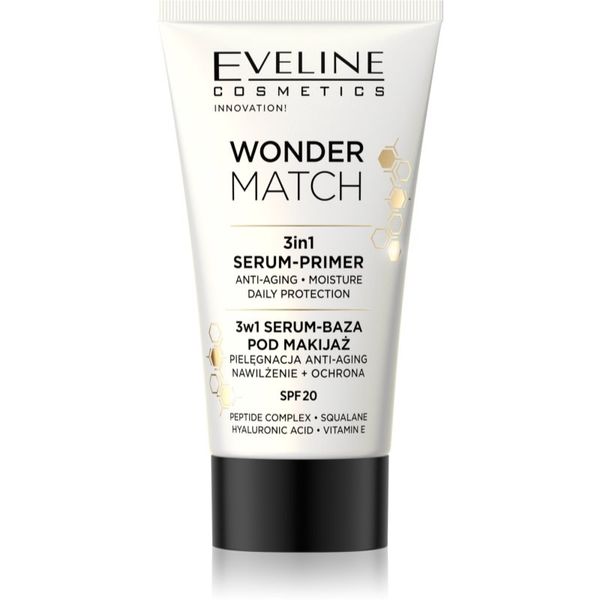 Eveline Cosmetics Eveline Cosmetics Wonder Match основа под фон дьо тен 3 в 1 SPF 20 30 мл.