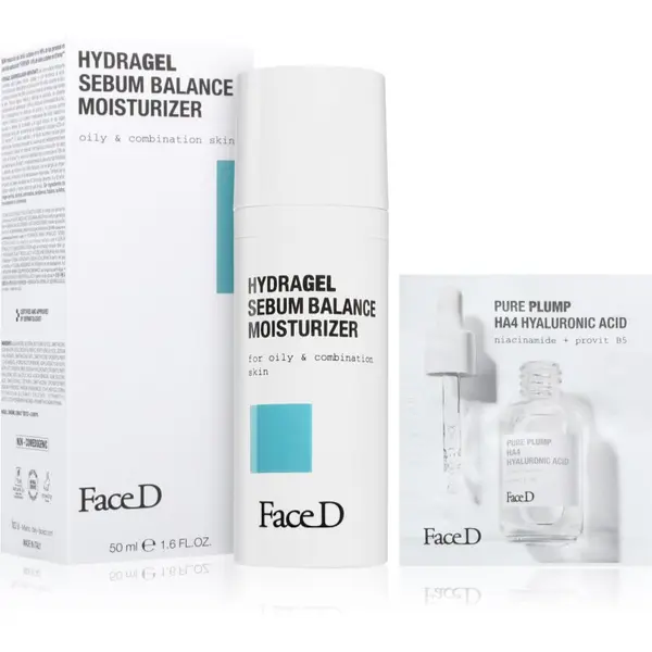 Face D Face D Hydragel Sebum Balance Moisturizer хидратиращ гел-крем за смесена и мазна кожа 50 мл.
