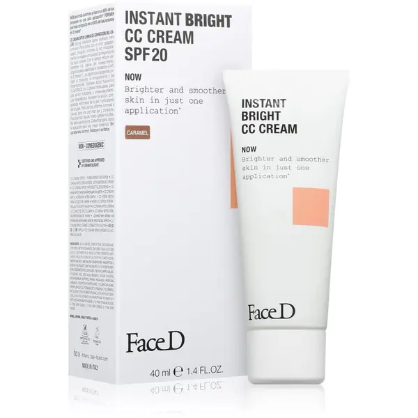 Face D Face D Instant Bright хидратиращ СС крем SPF 20 цвят Caramel 40 мл.