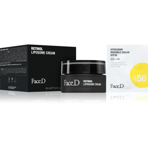 Face D Face D Retinol Liposome Cream крем за лице против бръчки с ретинол 50 мл.
