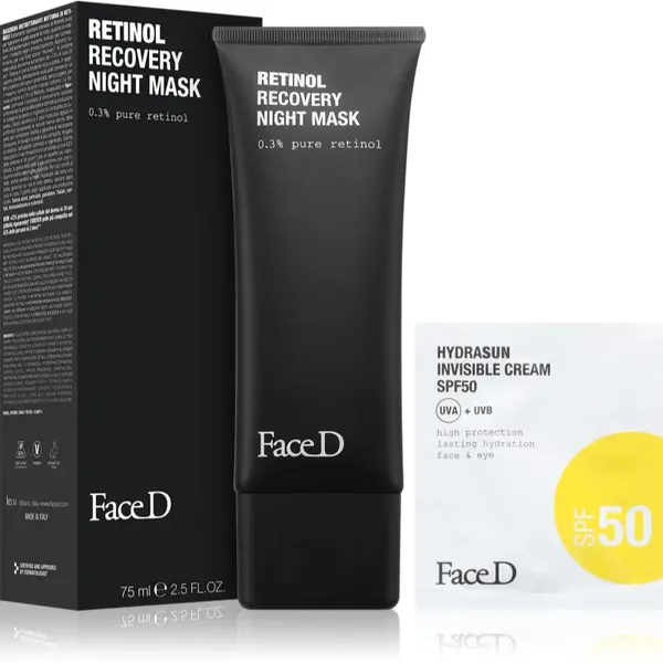 Face D Face D Retinol Recovery Night Mask нощна регенерираща маска с ретинол 75 мл.