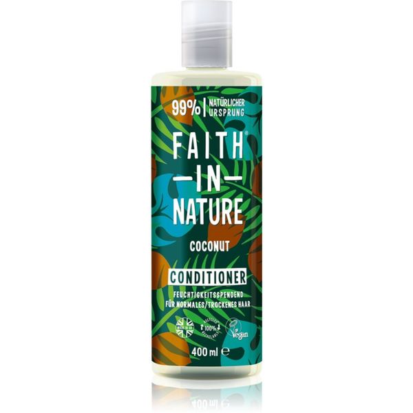 Faith In Nature Faith In Nature Coconut хидратиращ балсам за нормална към суха коса 400 мл.
