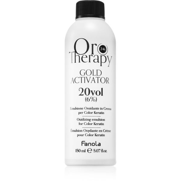 Fanola Fanola Oro Therapy Gold Activator активираща емулсия 6 % 20 vol. 150 мл.