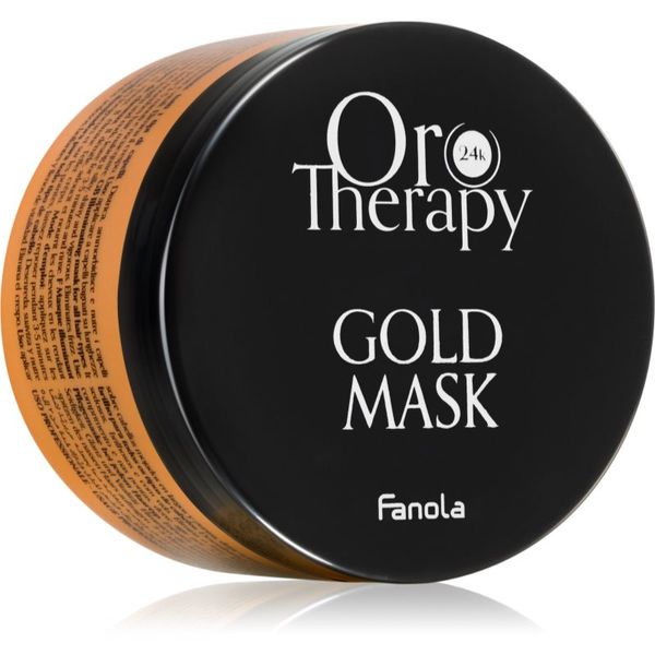 Fanola Fanola Oro Therapy Gold Mask хидратираща маска за суха и непокорна коса 300 мл.