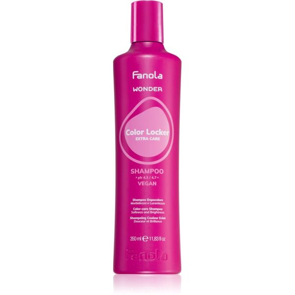 Fanola Fanola Wonder Color Locker Extra Care Shampoo озаряващ и подсилващ шампоан за боядисана коса 350 мл.