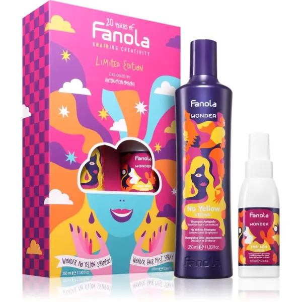 Fanola Fanola Wonder Set подаръчен комплект за блонд коса и коса с кичури