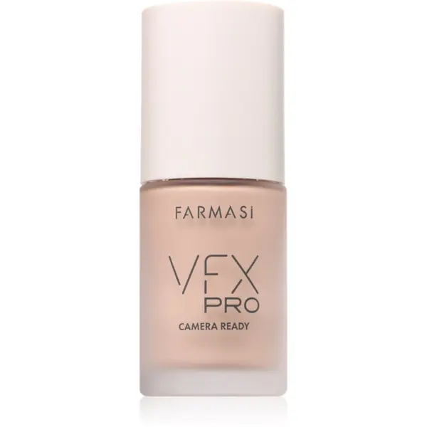 Farmasi Farmasi VFX Pro Camera Ready високо покривен фон дьо тен с матиращ ефект цвят 01 30 мл.