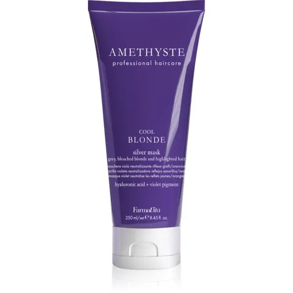 FarmaVita FarmaVita Amethyste Cool Blonde хидратираща маска за студени руси нюанси 250 мл.