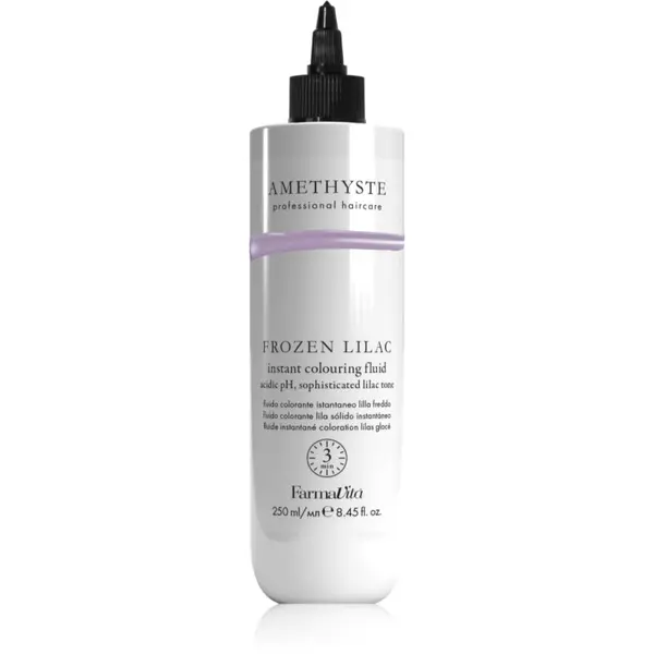 FarmaVita FarmaVita Amethyste Instant Colouring Fluid Възстановяваща цветна маска за сива коса цвят Lilac Frozen 250 мл.