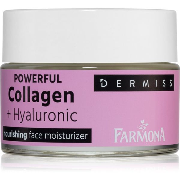 Farmona Farmona Dermiss Powerful Collagen + Hyaluronic подхранващ дневен и нощен крем за лице 50 мл.