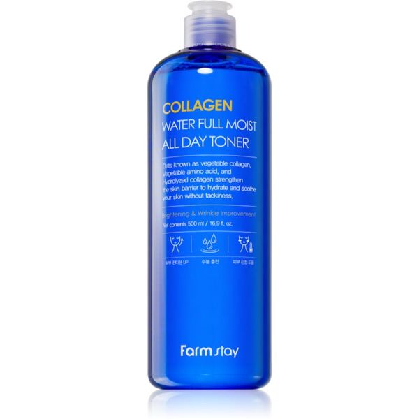 Farmstay Farmstay Collagen Water Full Moist тоник за лице 500 мл.