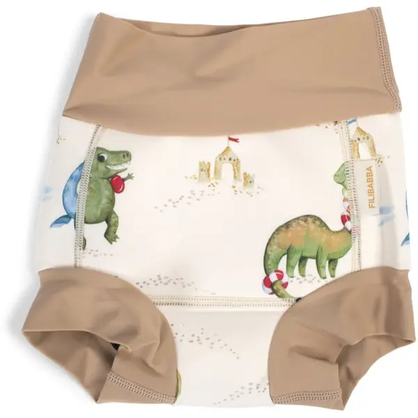 FILIBABBA FILIBABBA Baby Swim Pants Dino Beach пелени бански, които се перат 2-3 years 1 бр.