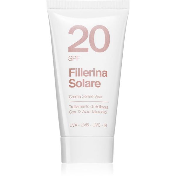 Fillerina Fillerina Sun Beauty Face Sun Cream слънцезащитен крем за лице SPF 20 50 мл.