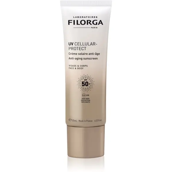 FILORGA FILORGA UV CELLULAR-PROTECT FACE & BODY слънцезащитен крем за лице и тяло SPF 50+ 125 мл.