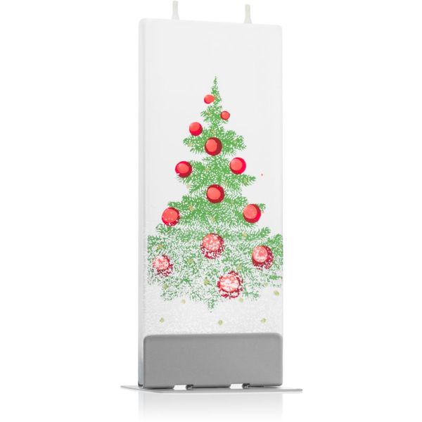 Flatyz Flatyz Holiday Christmas Tree with Snow свещ 6x15 см