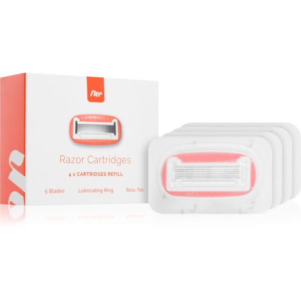 Fler Fler Refill Blades Резервни остриета 4 бр 4 бр.