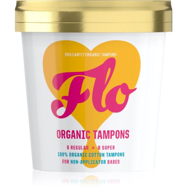 FLO FLO Organic Tampons тампони 16 бр.