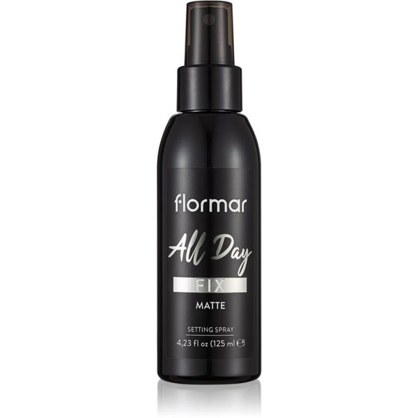 flormar flormar All Day Fix Matte матиращ и фиксиращ спрей върху фон дьо тен 125 мл.