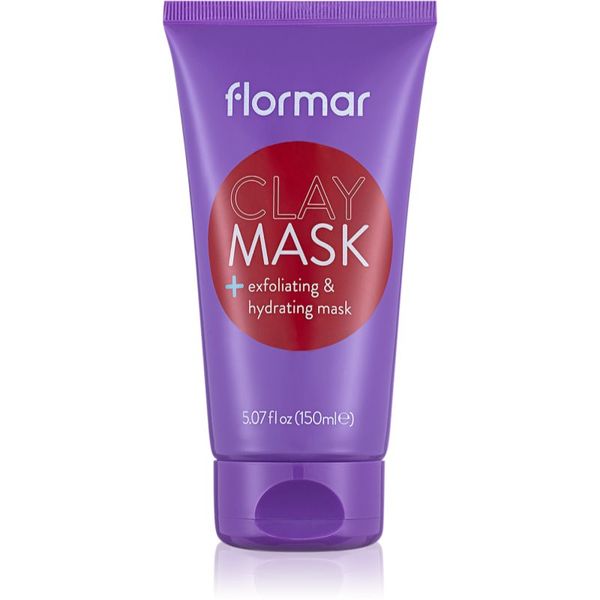 flormar flormar Clay Mask ексфолираща почистваща маска за лице с глина 150 мл.