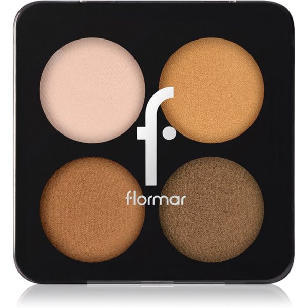 flormar flormar Color Eyeshadow Palette палитра сенки за очи цвят 003 Bronze Goddess 6 гр.