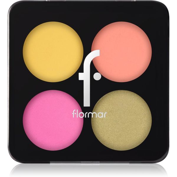 flormar flormar Color Eyeshadow Palette палитра сенки за очи цвят 005 Summer Breeze 6 гр.
