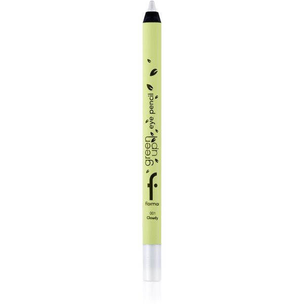 flormar flormar Green Up Eye Pencil молив за очи цвят 001 Cloudy 1.2 гр.