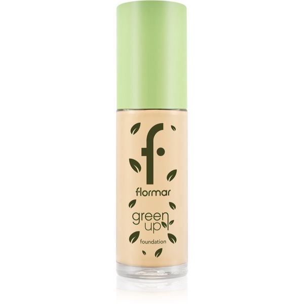 flormar flormar Green Up Foundation матиращ фон дьо тен цвят 030 Light Beige 30 мл.