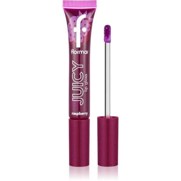 flormar flormar Juicy Lip Gloss хидратиращ блясък за устни цвят 001 Raspberry 10 мл.