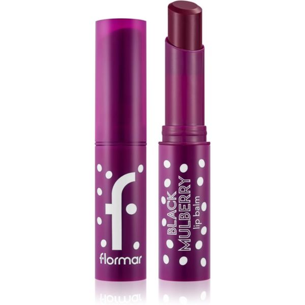 flormar flormar Lip Balm балсам за устни с вкус цвят 002 Black Mulberry 3 гр.