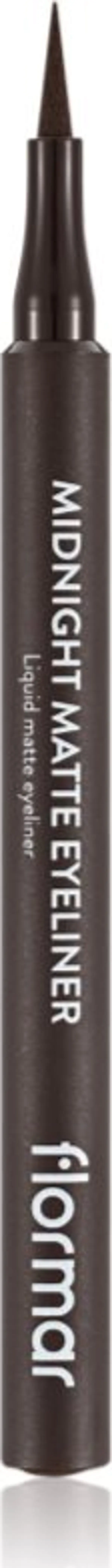 flormar flormar Midnight Matte Eyeliner очна линия писалка с матиращ ефект цвят 02 Brown 1 мл.