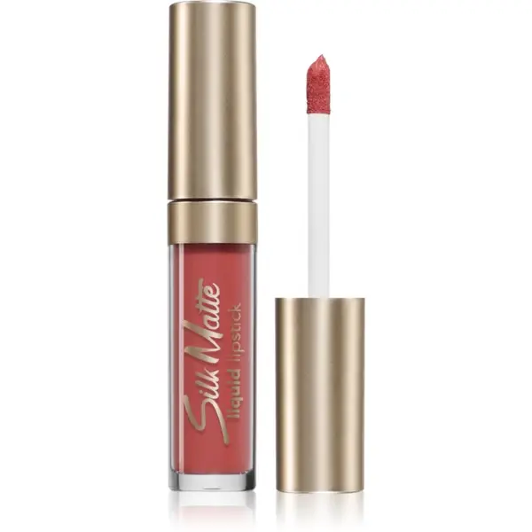 flormar flormar Silk Matte дълготрайно матово течно червило цвят Tender Terra 4,5 мл.