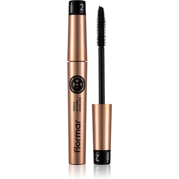 flormar flormar Triple Action Mascara подхранваща спирала 3 в 1 8 мл.