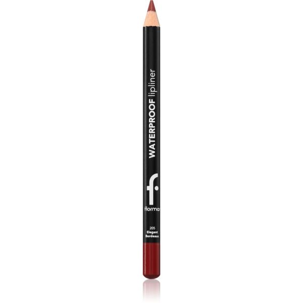 flormar flormar Waterproof Lipliner водоустойчив молив за устни цвят 205 Elegant Bordeaux 1.14 гр.