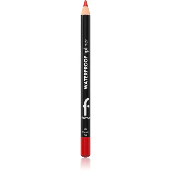 flormar flormar Waterproof Lipliner водоустойчив молив за устни цвят 233 Dramatic Red 1.14 гр.
