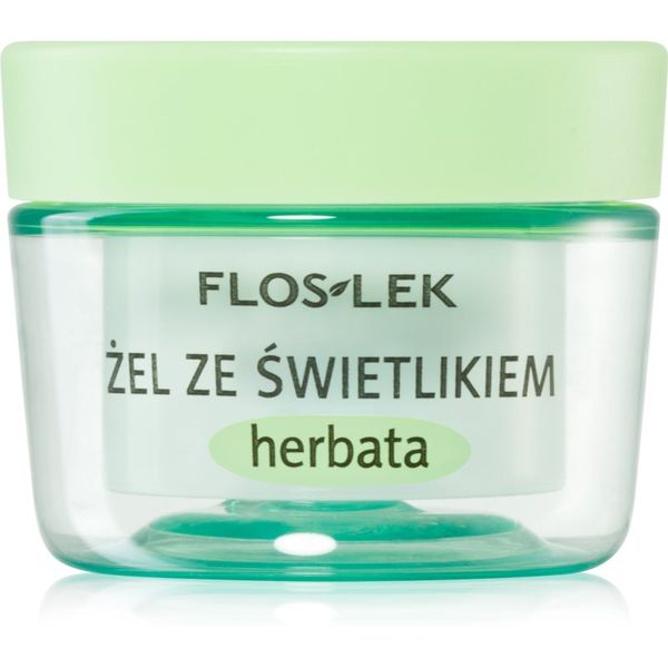 FlosLek Laboratorium FlosLek Laboratorium Eye Care гел за околоочната зона с очанка и зелен чай 10 гр.