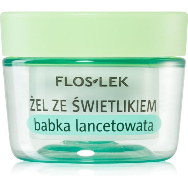FlosLek Laboratorium FlosLek Laboratorium Eye Care гел за околоочната зона с живовляк и очанка 10 гр.