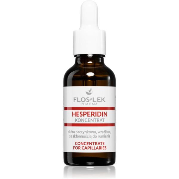 FlosLek Laboratorium FlosLek Laboratorium Hesperidin грижа за околоочния контур срещу отоци и тъмни кръгове за разширени и спукани капиляри 30 мл.
