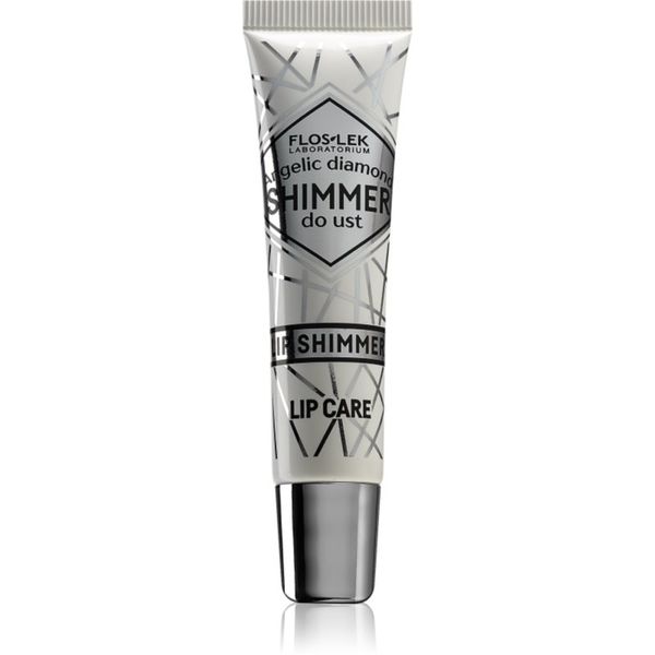 FlosLek Laboratorium FlosLek Laboratorium Lip Care Shimmer блестящ гланц за устни цвят Angelic Diamond 10 гр.
