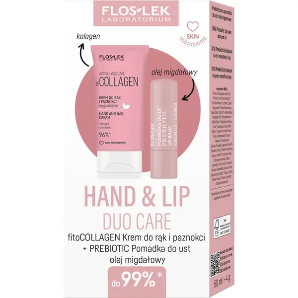FlosLek Laboratorium FlosLek Laboratorium Set Hand & Lip подаръчен комплект