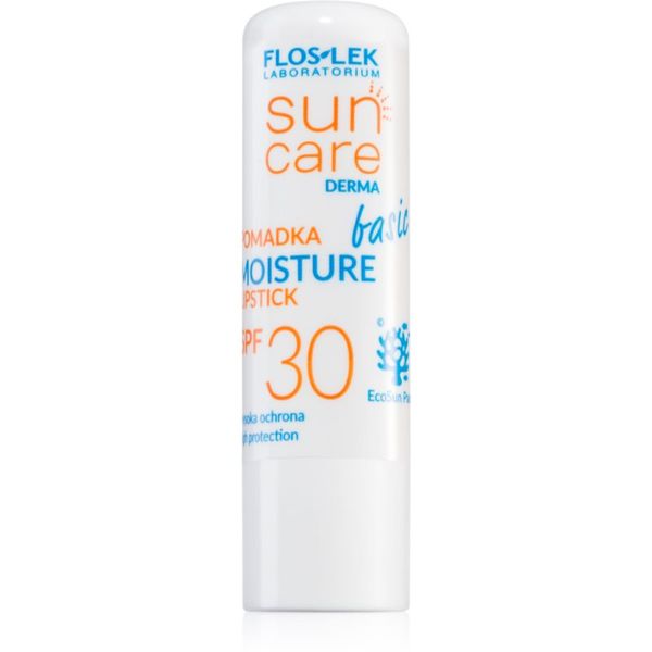 FlosLek Laboratorium FlosLek Laboratorium Sun Care Derma Basic защитен балсам за устни SPF 30 3,8 гр.