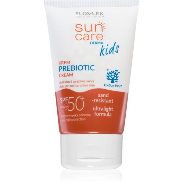 FlosLek Laboratorium FlosLek Laboratorium Sun Care Derma Kids защитен крем за деца с пробиотик SPF 50+ 50 мл.