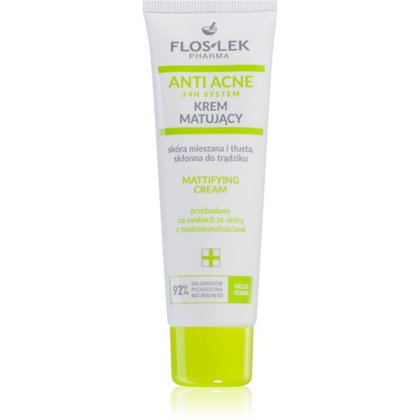 FlosLek Pharma FlosLek Pharma Anti Acne матов крем за кожа с несъвършенства 50 мл.