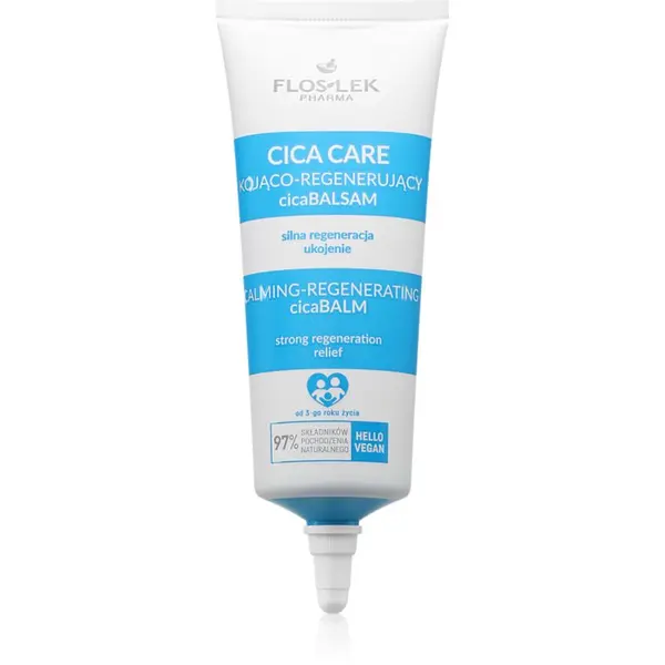 FlosLek Pharma FlosLek Pharma Cica Care Calming-Regenerating CicaBalm успокояващ балсам за суха и чувствителна кожа 60 мл.