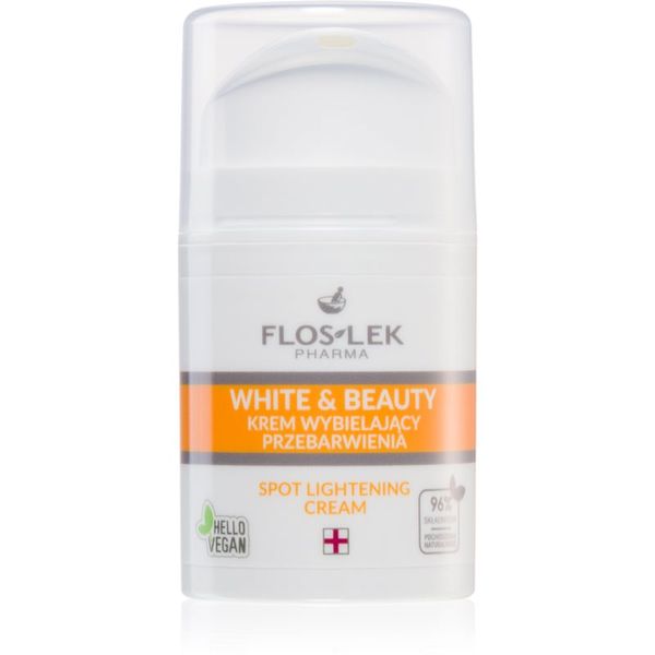 FlosLek Pharma FlosLek Pharma White & Beauty избелващ крем за локално лечение 50 мл.