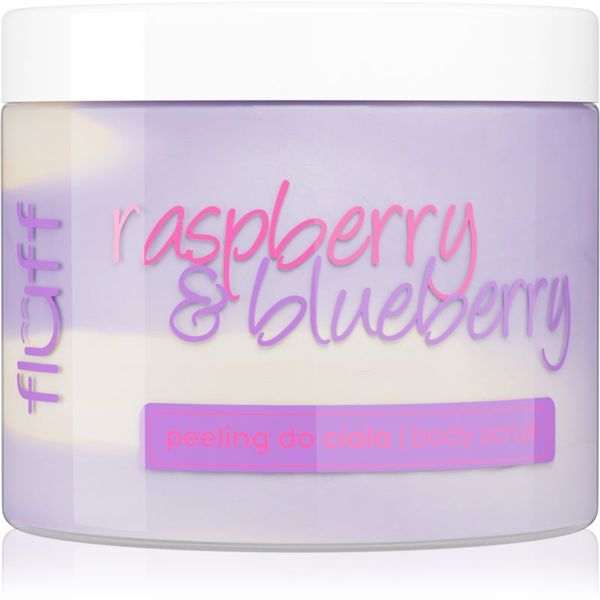Fluff Fluff Blueberry & Raspberry пилинг за тяло 160 мл.