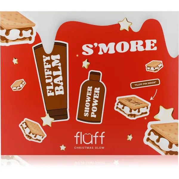 Fluff Fluff Christmas Glow Body Care Set S'more коледен подаръчен комплект 1 бр.