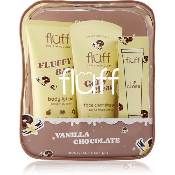 Fluff Fluff Christmas Glow Vanilla Chocolate коледен подаръчен комплект