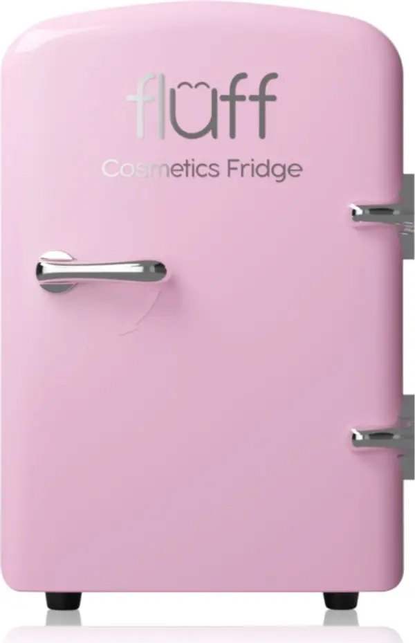 Fluff Fluff Cosmetics Fridge Pink мини хладилник за козметика 185x250x280 mm 1 бр.