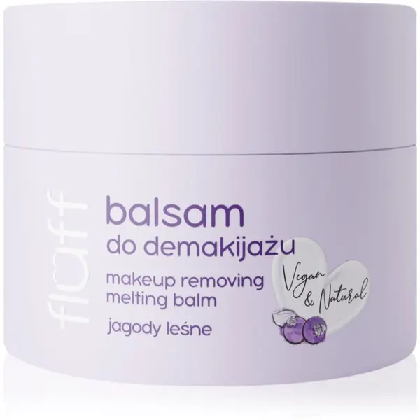 Fluff Fluff Superfood балсам за почистване и премахване на грим Wild Berries 50 мл.